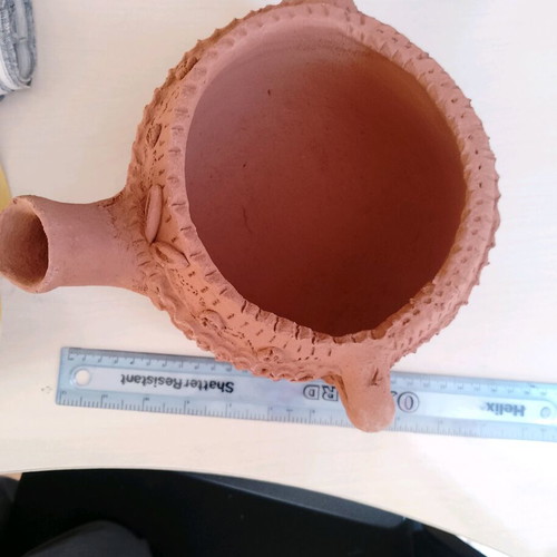 Kornos Pottery used, Cypriot decoration