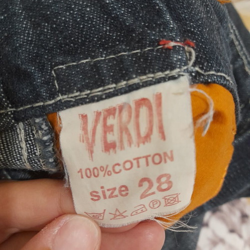 Denim skirt Verdi like new, size M 38 10, blue, 100% cotton