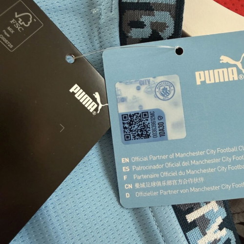 Manchester City 2024/25 Home Jersey Foden #47 Puma DryCELL Size L New
