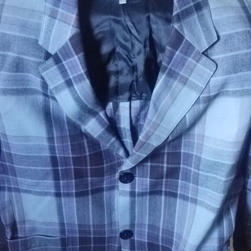 Wesc Men's Jacket Medium like new, gray and purple