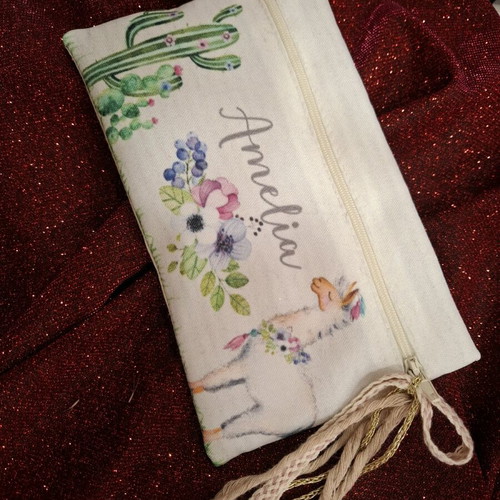 Lama Toiletry Bag like new, multicolored