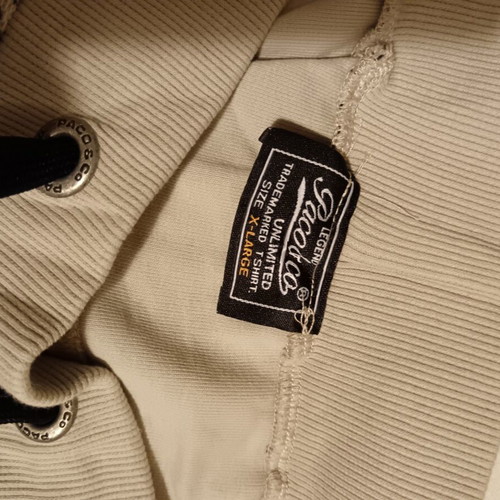 Paco & Co men's bermuda shorts size XL, cotton, black and beige