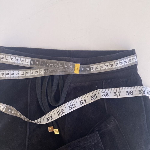 Sugarfree velour pants black XS like new