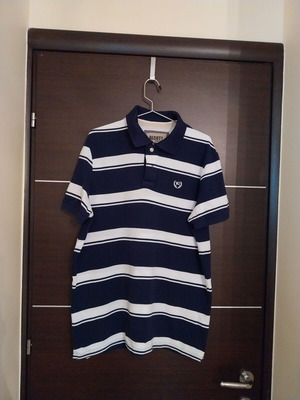 Alcott men's t-shirt XXL like new, white and blue