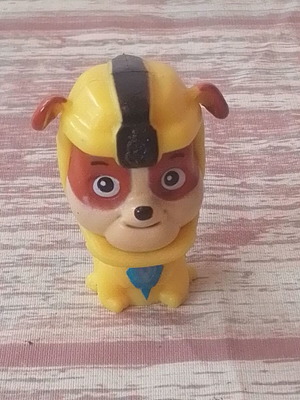 Φιγούρα Paw Patrol Rubble μεταχειρισμένη, ύψος 4 εκ.