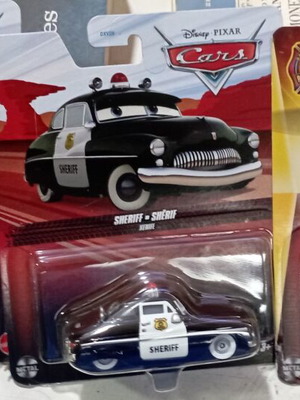 Αυτοκινητάκια πακέτο 3 τεμ Disney Pixar καινούργια κλίμακας 1:55