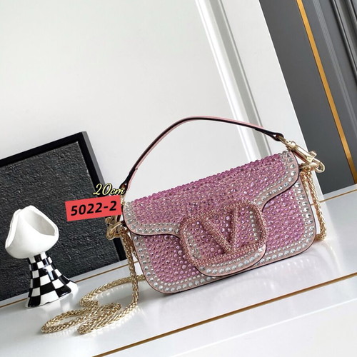 Valentino women's shoulder bag, genuine leather, colorful