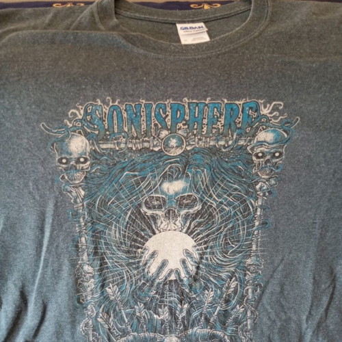 Sonisphere Europe T-shirt 2010 used, size XL with small white marks