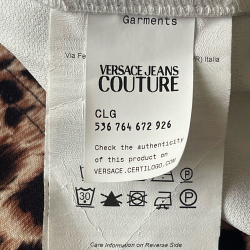 Versace Jeans Couture dress oversized, size small, new