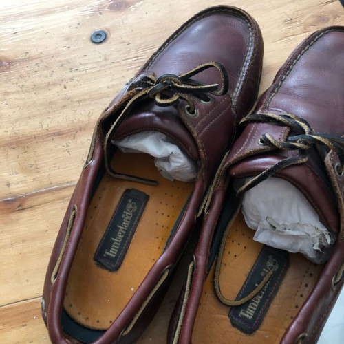 Timberland boat shoes like new, size 45, brown