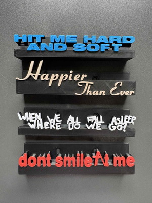 Billie Eilish CD/Vinyl Display Stand Σαν Καινούργιο