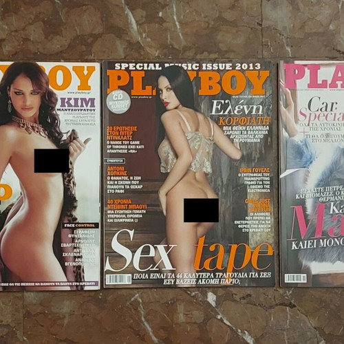Playboy magazine collection like new, 75 issues plus Maxim, Nitro, Penthouse