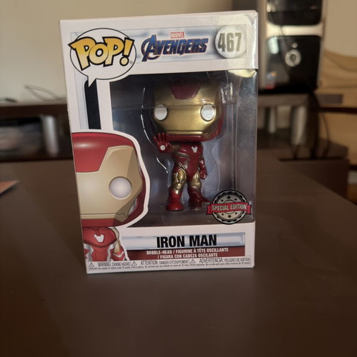 Funko Pop Marvel #467 Iron Man Special Edition new