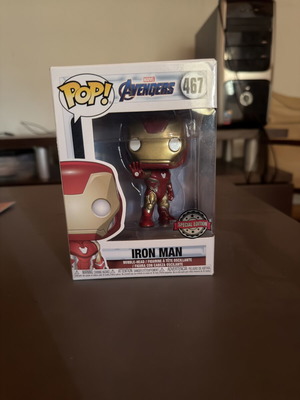 Funko Pop Marvel #467 Iron Man Special Edition new