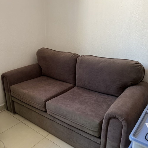 Two-seater sofa used