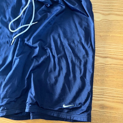 Nike vintage mesh basketball shorts XXL used, navy Totino-Grace Eagles