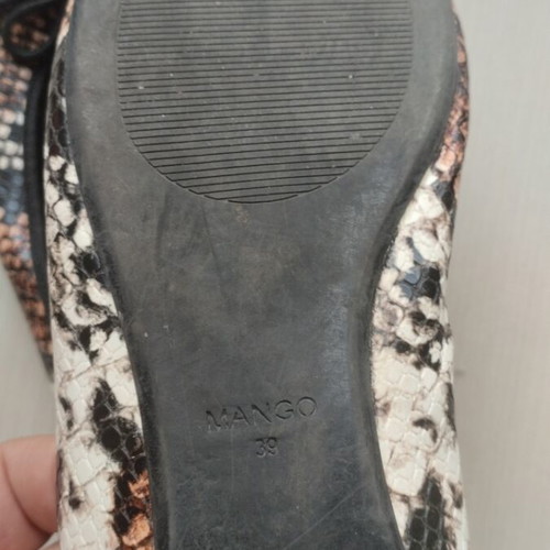 Mango ballerinas like new, size 39