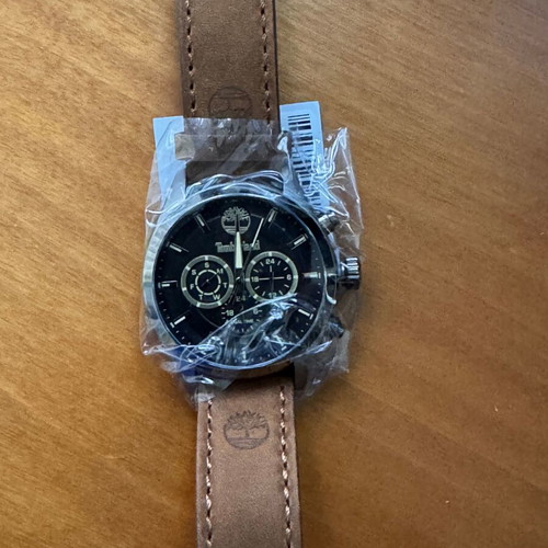Timberland wristwatch new, brown