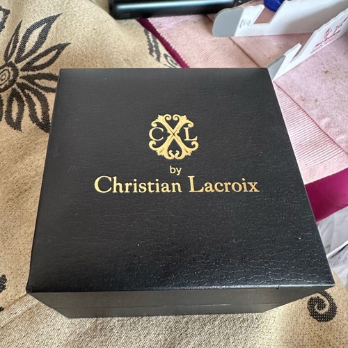 Christian Lacroix women's watch set with bracelet new