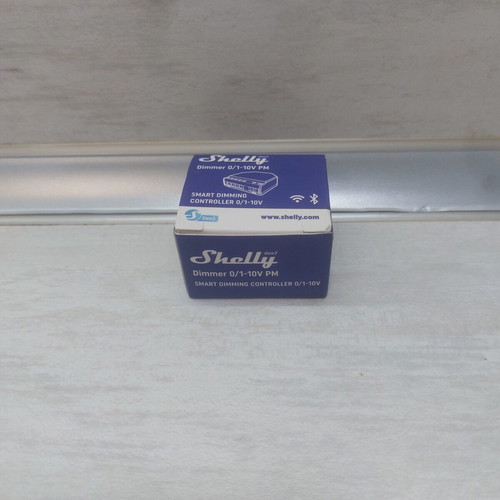 Shelly Dimmer 0/1-10V PM Gen3 smart dimmer with Wi-Fi & Bluetooth