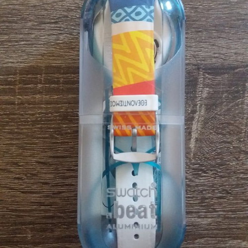 Swatch Beat Aluminium Watch Olympic Games Athens 2004 new