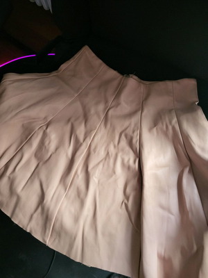 Leather skirt like new, pastel pink Tally Weijl