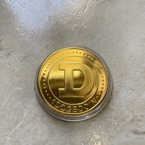 Dogecoin coin medal new