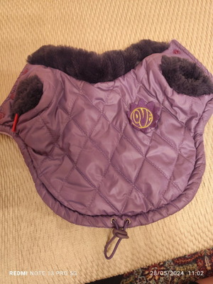 Dog jacket like new for small dogs