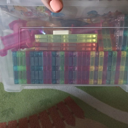 Magnetic Blocks from Jumbo used, square and other shapes