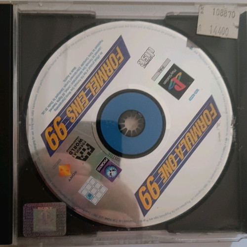 Formula One 99 for PlayStation (PS1) used, without cover and manual