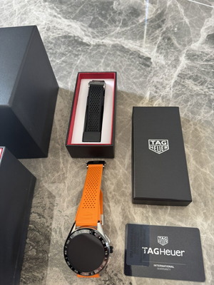 Tag Heuer Connected E3 45mm smartwatch like new, silver