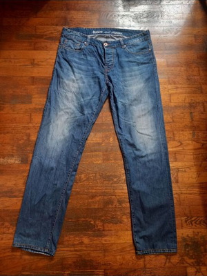 Men's jeans used, size M, blue