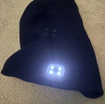 Led Light Beanie Hat like new