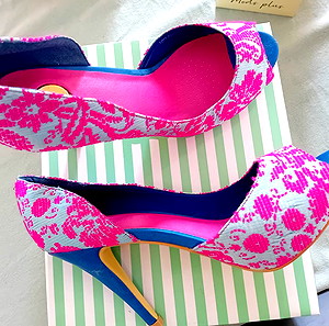 Γόβες στιλέτο peep toe, τακούνι 12cm, No41, Axel, αφόρετες
