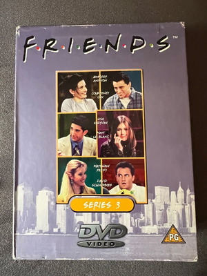 Friends DVD used, season 3, English subtitles