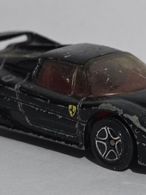 Matchbox Ferrari F50 1995 μαύρο 1:59 μεταχειρισμένο