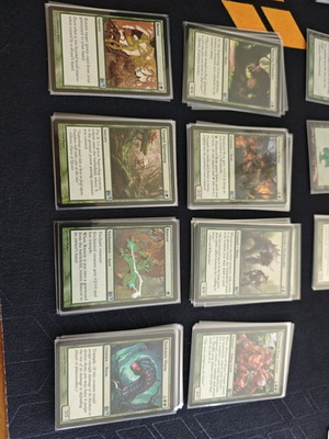 Magic the Gathering M13 Green Collection like new, near mint