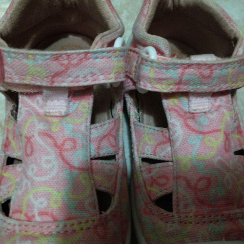 Biomecanics sandals used, size 23, pink anatomical