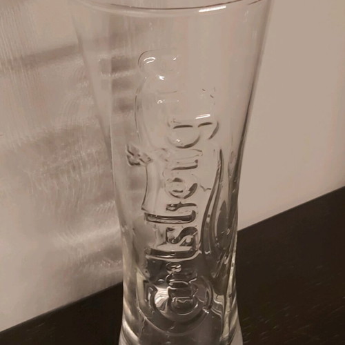 Carlsberg beer glasses like new, large pack of 6