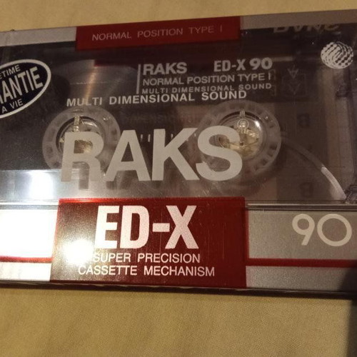 Raks 90-minute cassette tapes new, pack of 7