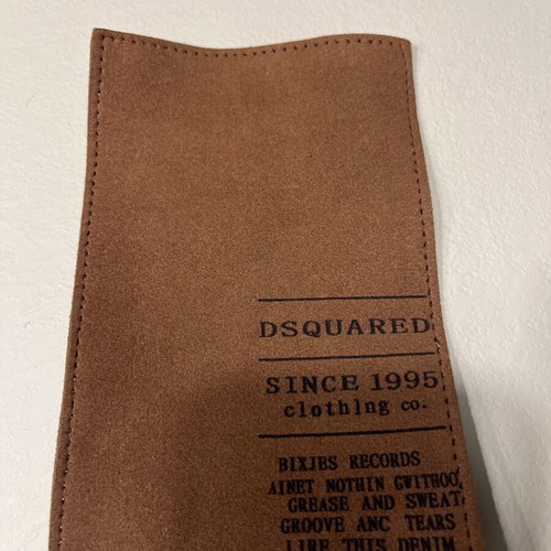 Dsquared patch used for clothing