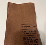 Dsquared patch used for clothing