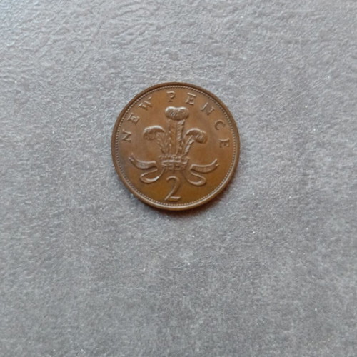 1980 Queen Elizabeth coin used