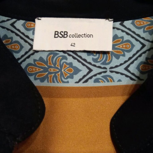 Bsb shirt satin texture like new multicolor size XL