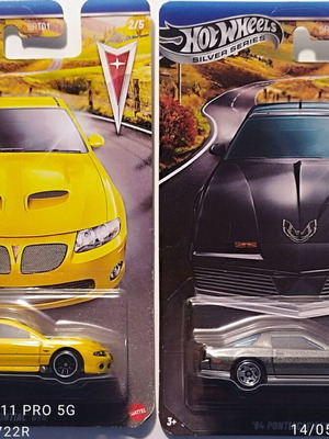 Hot Wheels Pontiac πακέτο καινούργιο, άριστα κλειστά
