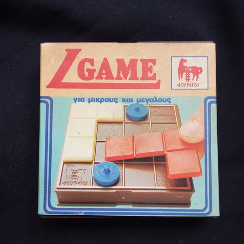 Doureios L Game collectible board game used, Greek 1980s