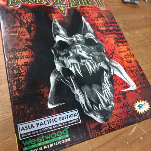 Lands of Lore III PC Asia ed. like new