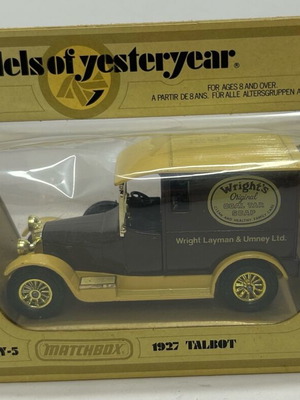 Matchbox Models of Yesteryear Y-5 1927 Talbot new