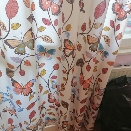 Curtains like new, 2 pcs, 122x245 cm