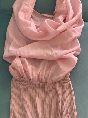 Pink Rococo dress blouse like new, size M/L